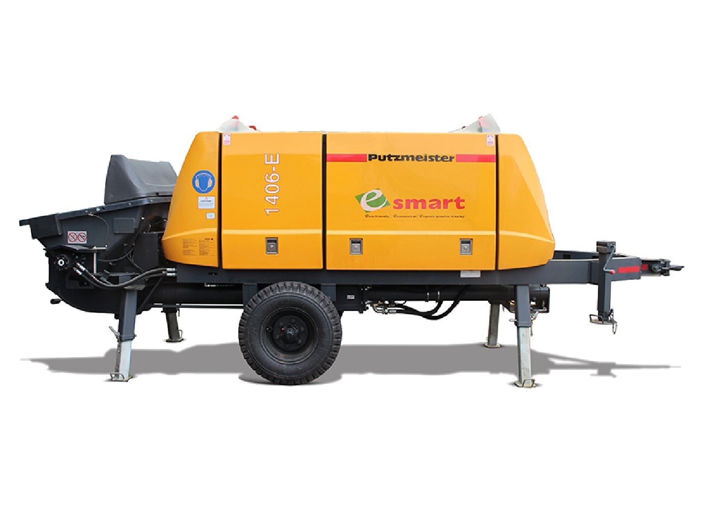 PUTZ BSA 1406 E eSmart - ELECTRIC Concrete Pump